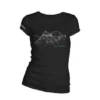 Maglietta Mountain T-Shirt Limited Edition Artist Series da donna Maglietta Mountain T-Shirt Limited Edition Artist Series da donna